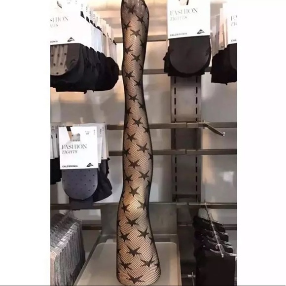 {JANE} star fishnet stocking tights - Picture 2 of 7